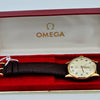 Omega Manual Wind Dress Watch with Arabic Numerals and Sub Seconds in 9ct Gold 1947