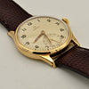 Omega Manual Wind Dress Watch with Arabic Numerals and Sub Seconds in 9ct Gold 1947