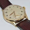 Omega Manual Wind Dress Watch with Arabic Numerals and Sub Seconds in 9ct Gold 1947