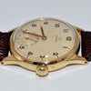 Omega Manual Wind Dress Watch with Arabic Numerals and Sub Seconds in 9ct Gold 1947