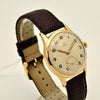 Omega Manual Wind Dress Watch with Arabic Numerals and Sub Seconds in 9ct Gold 1947
