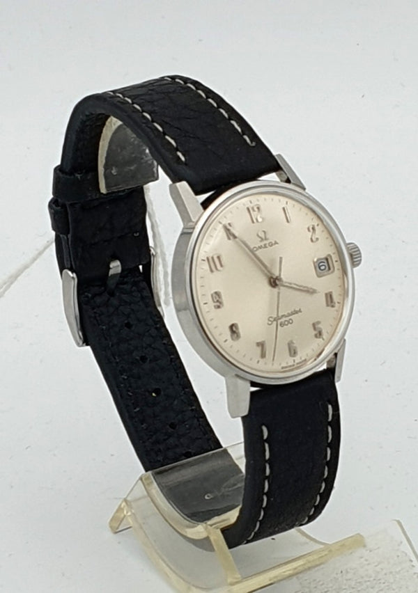 Omega Seamaster 600 Date with Rare Arabic Dial in Stainless Steel Model 136.011 dated 1966