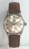 1966 Omega Constellation Auto with Cross Hair Dial and Dog Leg Lugs 167.005 in Stainless Steel