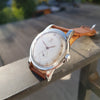 1950 Omega Large Automatic Bumper with Arabic Dial Jumbo Model 2493 in Stainless Steel Case with Archive Extract