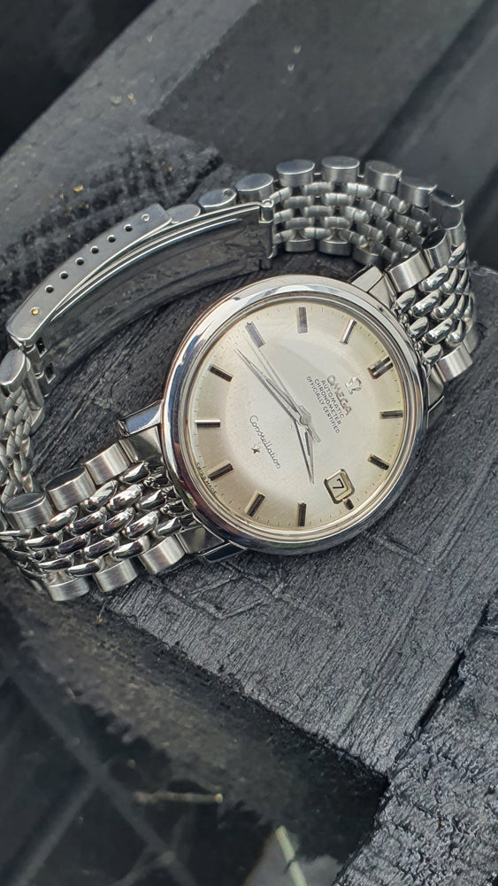 Omega Constellation Automatic Date 168.004 in Stainless Steel on Bracelet 1964