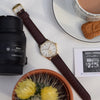 Omega Manual Wind Dress Watch with Arabic Numerals and Sub Seconds in 9ct Gold 1947