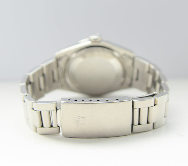 Rolex Oyster Perpetual Date with Satin Silver Dial in Stainless Steel Model 1500 Dated 1971