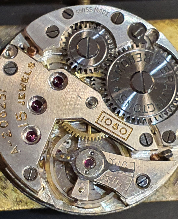 1938 Bravingtons Renown Tank with Arabic Numerals in Sterling Silver
