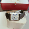 2001 Classic Cartier Full Size Tank with Date & Deployment Buckle Model 2414 with Box and Papers