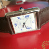 2001 Classic Cartier Full Size Tank with Date & Deployment Buckle Model 2414 with Box and Papers