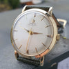 1958 Elegant Omega Automatic Dress Watch with Cross Hair Dial Model 13308 in 9ct Gold Cal 501