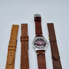 1972 Omega Genève Automatic Date in Stainless Steel Model 166.0168 with Original 'Fume Red' Dial