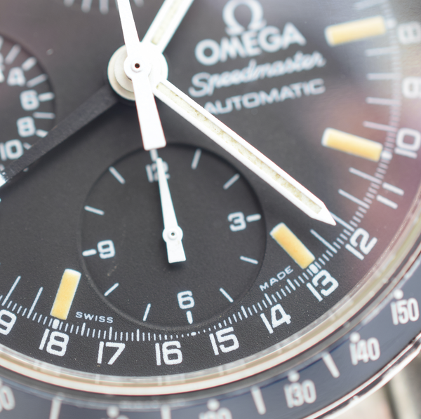 1995 Omega Speedmaster Automatic Day Date Model 352.5000 in Stainless Steel on Bracelet + Box and Card