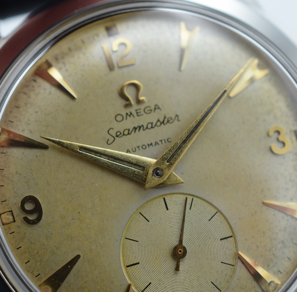 1952 Omega Seamaster Bumper Automatic with Original Dial Model 2576 in Stainless Steel