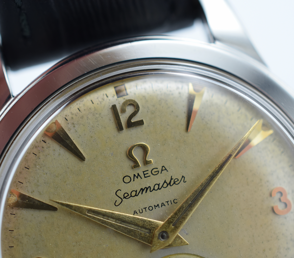 1952 Omega Seamaster Bumper Automatic with Original Dial Model 2576 in Stainless Steel