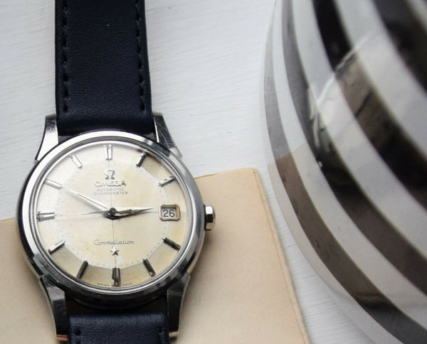 Omega Constellation Pie Pan Date Model 14393 in Stainless Steel 1961