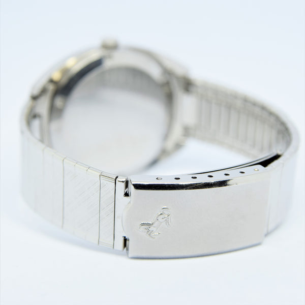 1969-72 Zenith Sporto Date Model 28800 with Original Metallic Champagne Dial on Bracelet