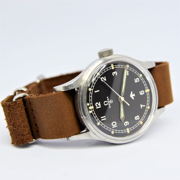 1953 Rare and Original Omega 6B/542 British Military Issue RAF