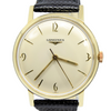 1958 Longines Solid 9ct Gold Dress Watch with Mixed Baton and Arabic Numerals Model 7089 Cal 19.4s