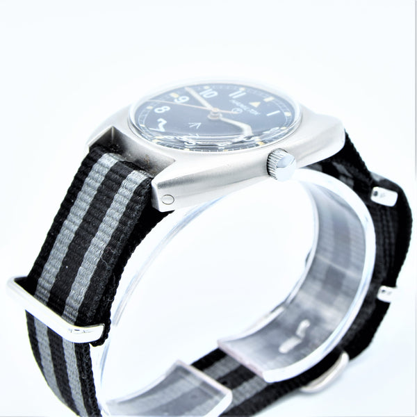1975 Hamilton 6BB-6645-99 Mechanical British Military Issue Wristwatch with Hacking Seconds