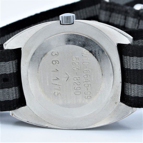 1975 Hamilton 6BB-6645-99 Mechanical British Military Issue Wristwatch with Hacking Seconds