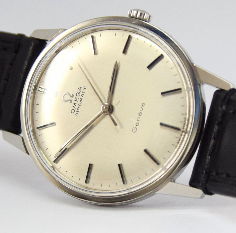1968 Omega Geneve Seamaster Automatic in Stainless Steel Model 166.002 with Box