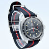 1974 Tissot Seastar Navigator Chronograph Wristwatch Model 40522 in Stainless Steel with Stunning Black Dial