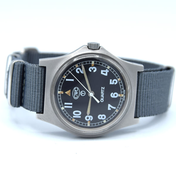 1990 CWC 0552/6645-99 5415317 British Royal Navy Issue Quartz Wristwatch with Hacking Seconds
