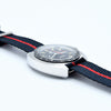 1974 Tissot Seastar Navigator Chronograph Wristwatch Model 40522 in Stainless Steel with Stunning Black Dial