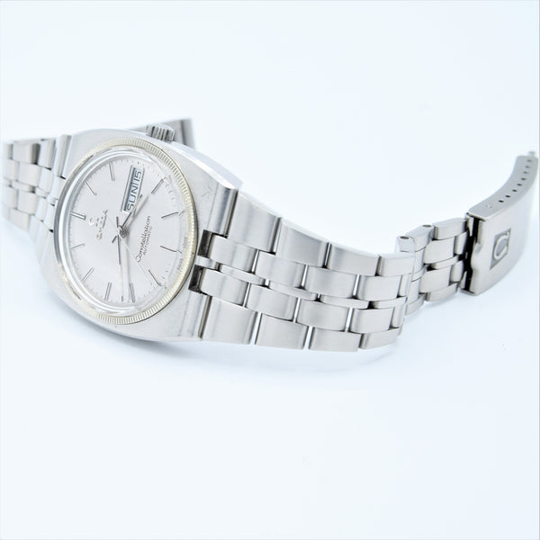 1972 Omega Constellation Automatic Day/Date Model 166.0252 with White Gold Bezel