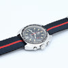 1974 Tissot Seastar Navigator Chronograph Wristwatch Model 40522 in Stainless Steel with Stunning Black Dial