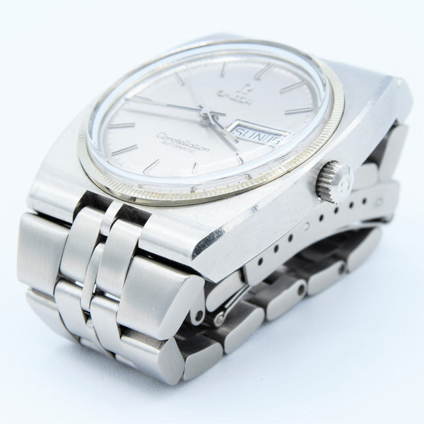 1972 Omega Constellation Automatic Day/Date Model 166.0252 with White Gold Bezel
