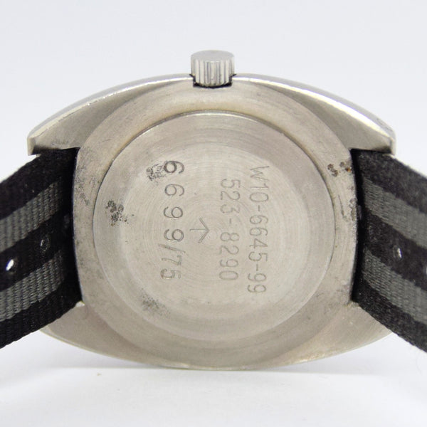1975 Hamilton W10-6645-99 British Military Issue Mechanical Wristwatch with Hacking Seconds