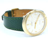 1968 Rare Omega Unisex Oval De Ville Dress Watch in Solid 9ct Gold English Case Model 1115495