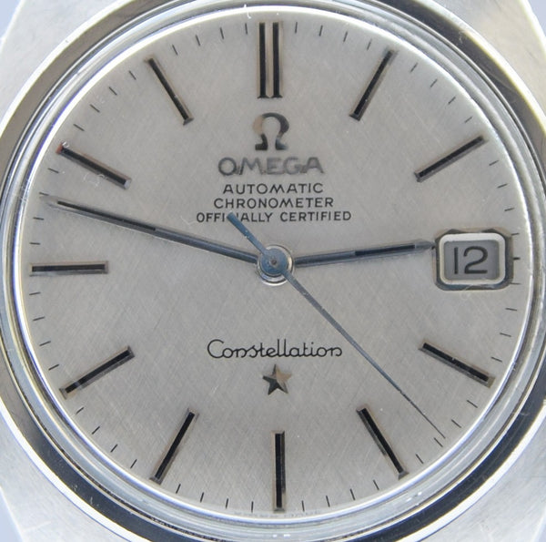 1968 Omega Constellation Chronometer Automatic Date Model 168.0017 with Original Receipt