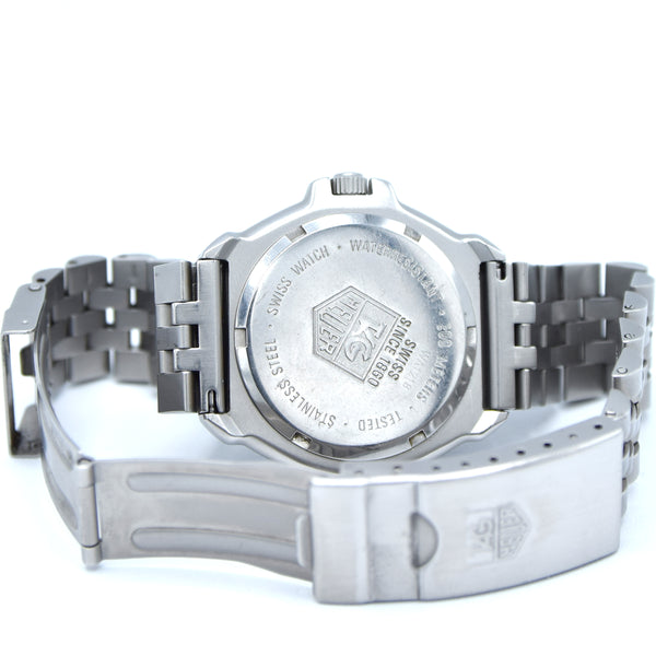 1998 TAG Heuer Formula 1 Series Dive Watch Model WA 1218 in 34mm Stainless Steel Full Box & Papers Set