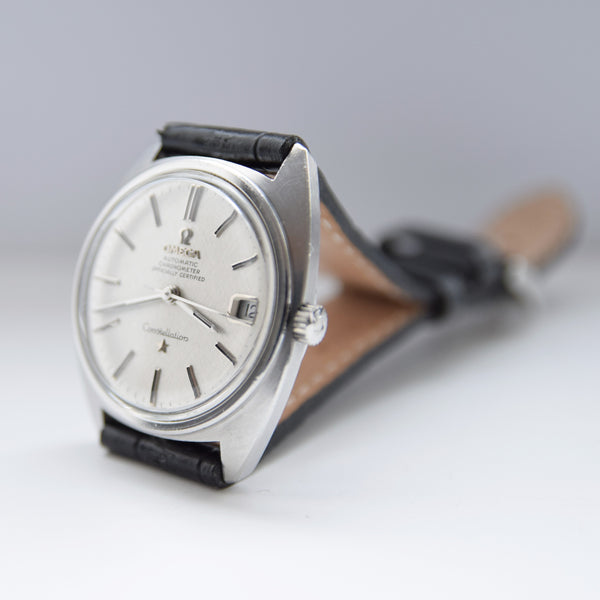 1968 Omega Constellation Chronometer Automatic Date Model 168.0017 with Original Receipt