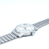 1980-81 Omega Manual Wind Date Dress Watch Model 136.0104 in Stainless Steel on Bracelet with Box and Papers