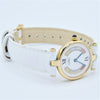 1990s Ladies Cartier 'Must de' Ronde Vendôme with Tri-Colour Dial in 925 Silver Gilt Vermeil Case
