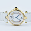 1990s Ladies Cartier 'Must de' Ronde Vendôme with Tri-Colour Dial in 925 Silver Gilt Vermeil Case