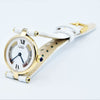 1990s Ladies Cartier 'Must de' Ronde Vendôme with Tri-Colour Dial in 925 Silver Gilt Vermeil Case
