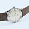 1959 Omega Rarer Geneve Calendar Automatic with Cross Hair Two Tone Dial and Central Seconds in Stainless Steel Model 2982