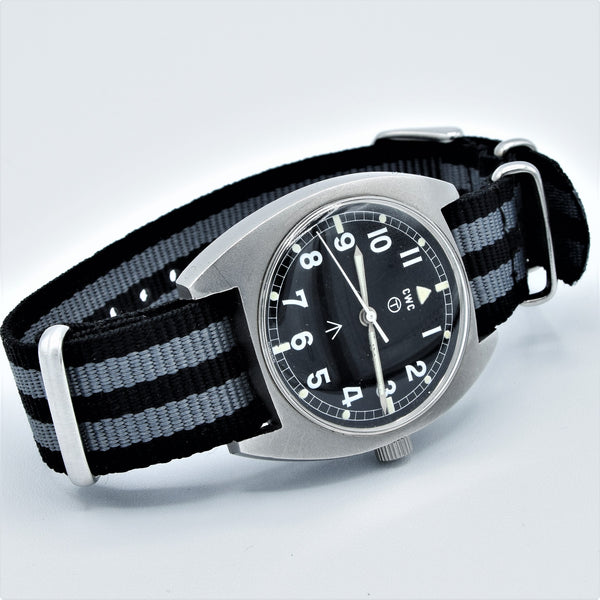 1976 CWC W10-6645-99 British Military Issue Mechanical Wristwatch with Hacking Seconds
