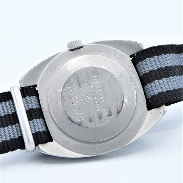 1976 CWC W10-6645-99 British Military Issue Mechanical Wristwatch with Hacking Seconds