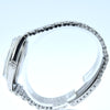 1971 Sharp Rolex Oyster Perpetual Datejust with White Gold Fluted Bezel Model 1601 in Stainless Steel on Jubilee Bracelet