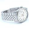 1971 Sharp Rolex Oyster Perpetual Datejust with White Gold Fluted Bezel Model 1601 in Stainless Steel on Jubilee Bracelet