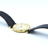 1990s Cartier 'Must de' Unisex Ronde with Roman Numeral Ivory Dial and Vendôme Lugs in 925 Sterling Silver Gilt Vermeil Case
