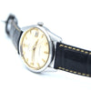 1959 Omega Seamaster Automatic Date Wristwatch Model 14710 with Original Off-White Dial in Stainless Steel