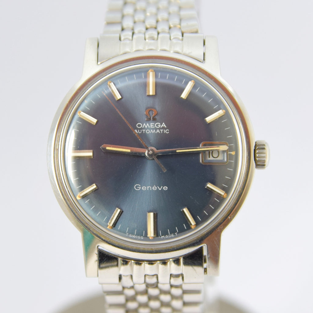 1969 Omega Geneve Automatic Date Model 166.070 with Stunning Rare