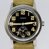 1940s Helbros Rare Military Style Wristwatch with Original Propaganda Box Helvetia Cal 82a